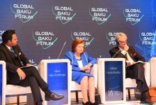 First panel on "Building resilience in divided world: its impact on global world" held within Global Baku Forum (PHOTO)