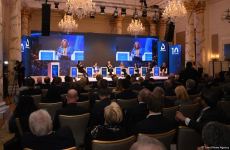 First panel on "Building resilience in divided world: its impact on global world" held within Global Baku Forum (PHOTO)