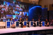 First panel on "Building resilience in divided world: its impact on global world" held within Global Baku Forum (PHOTO)