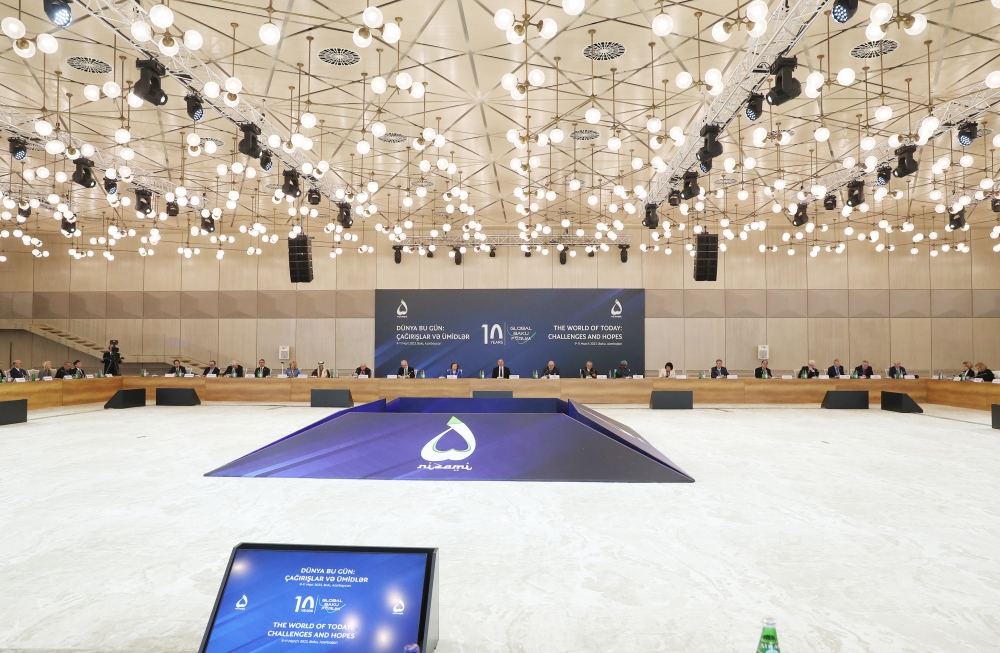 Президент Ильхам Алиев принял участие в церемонии открытия X Глобального Бакинского форума (ФОТО/ВИДЕО)