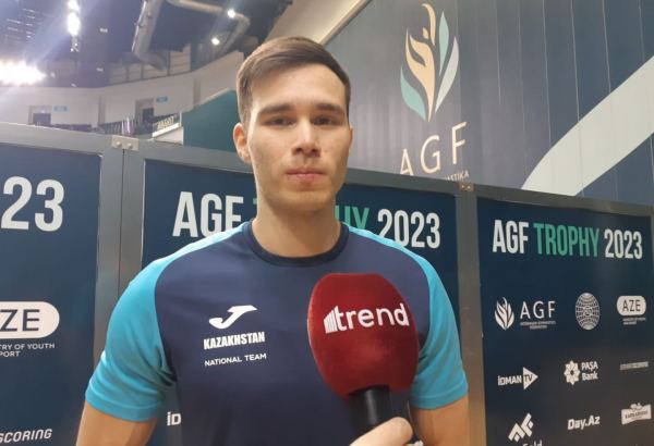 Gymnast from Kazakhstan aiming for gold medal at World Cup in Baku