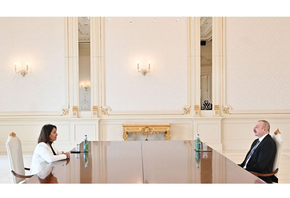 Президент Ильхам Алиев принял министра разведки Израиля (ВИДЕО)