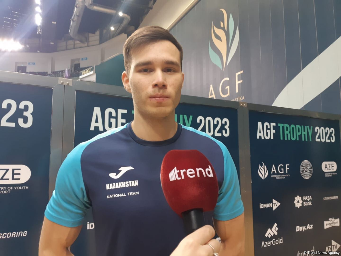 Gymnast from Kazakhstan aiming for gold medal at World Cup in Baku