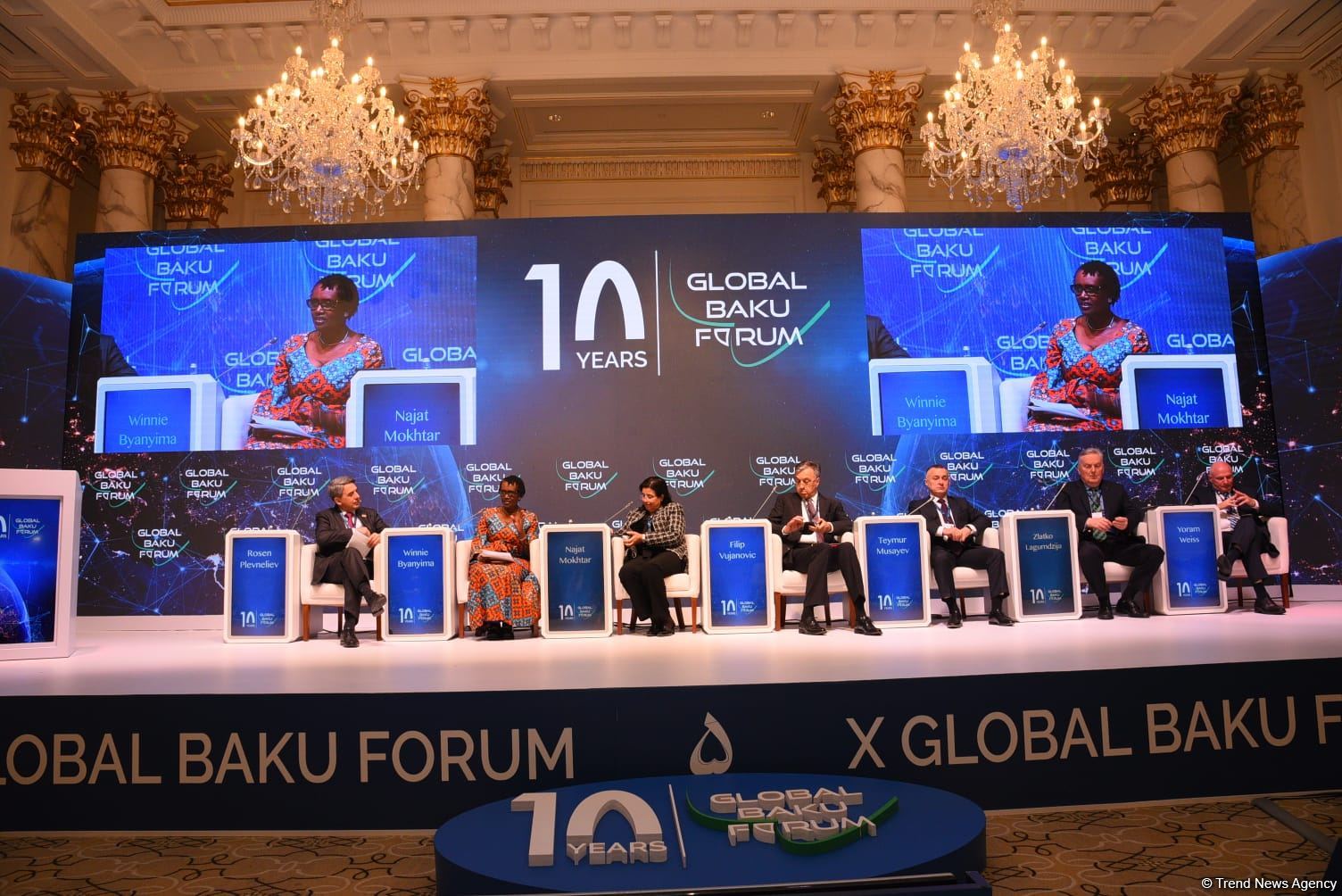 Qlobal Bakı Forumu çərçivəsində dördüncü panel iclası keçirilib (FOTO)