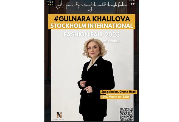 Коллекция Гюльнара Халиловой "Карабах" будет представлена на Стокгольмской международной выставке моды