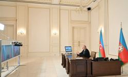 Prezident İlham Əliyev Bolqarıstan Prezidenti ilə videokonfrans formatında görüşüb (FOTO) (YENİLƏNİB)