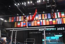 Third day of FIG Artistic Gymnastics Apparatus World Cup kicks off in Baku (PHOTO)