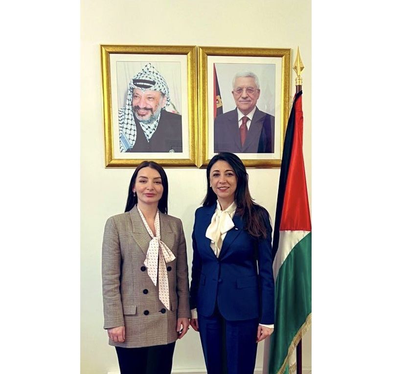 Azerbaijani Ambassador to France meets colleague from Palestine