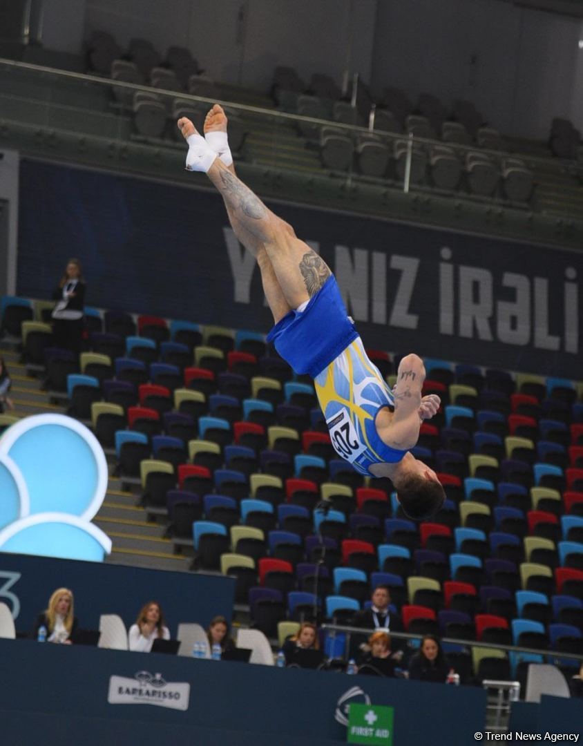 Third day of FIG Artistic Gymnastics Apparatus World Cup kicks off in Baku (PHOTO)