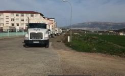 Доставившая гумпомощь в Турцию очередная автоколонна МЧС возвращается в Баку (ФОТО/ВИДЕО)