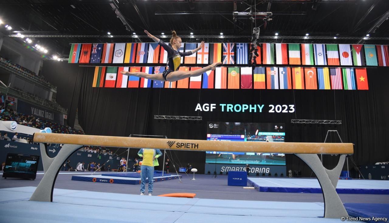 Final day of FIG Artistic Gymnastics Apparatus World Cup kicks off in Baku (PHOTO)