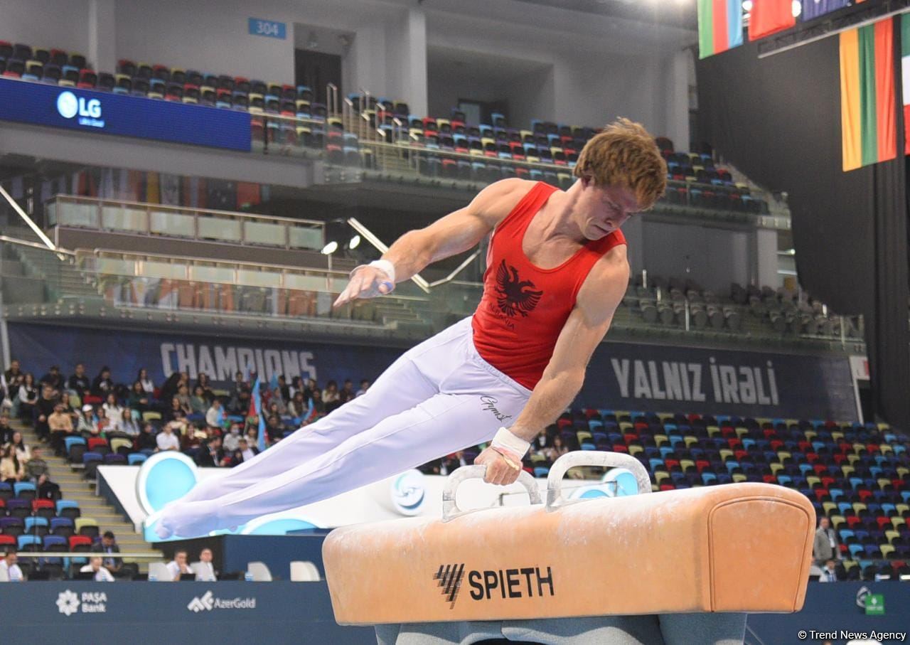 Best moments of final day of Gymnastics World Cup in Baku (PHOTO)