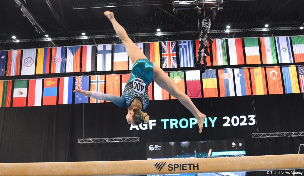 Best moments of final day of Gymnastics World Cup in Baku (PHOTO)