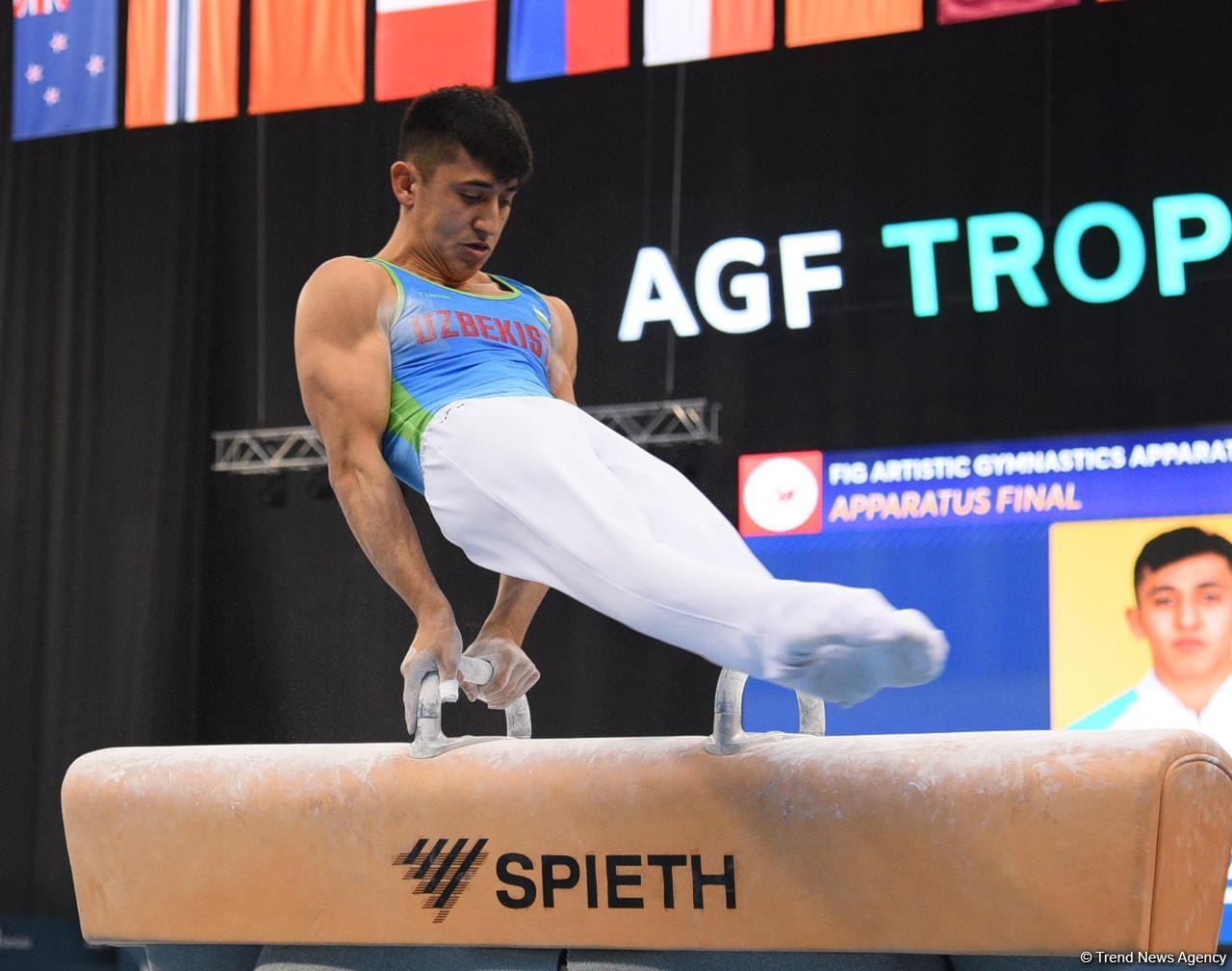 Idman Gimnastika üzrə FIG Dünya Kubokunun son gününün ən gözəl anları (FOTO)