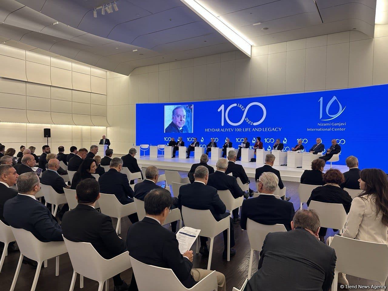 Baku hosts event themed "Heydar Aliyev - 100: life and heritage" (PHOTO)