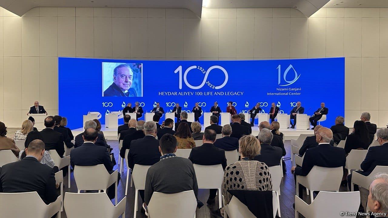 Baku hosts event themed "Heydar Aliyev - 100: life and heritage" (PHOTO)