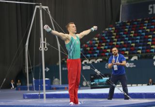 Азербайджанский гимнаст завоевал путевку в финал международного турнира