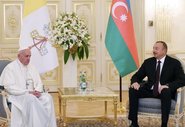 President Ilham Aliyev sends congratulatory letter to Pope Francis