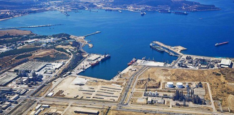 Fevral ayında Türkiyənin Aliağa limanı tərəfindən qəbul edilən yüklərin həcmi açıqlanıb