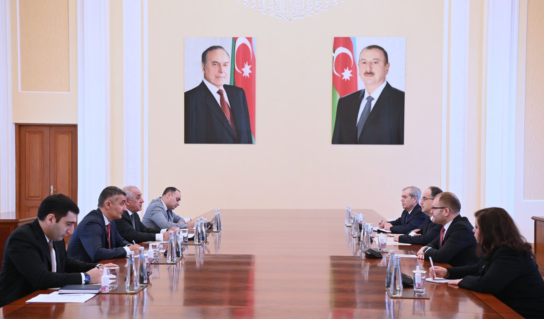 Али Асадов встретился с Президентом Албании Байрамом Бегаем