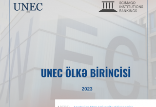 UNEC SCimago reytinqində Azərbaycan birincisidir