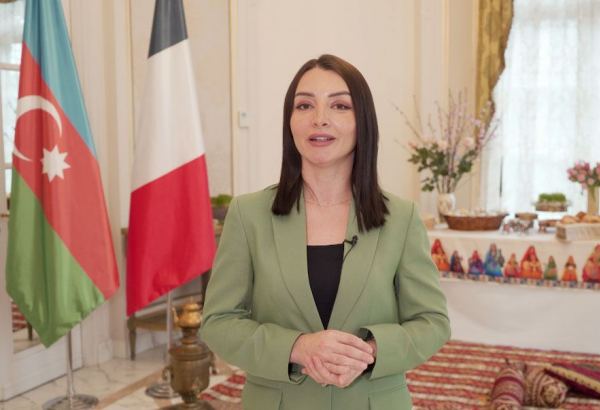 Leyla Abdullayeva azərbaycanlıların Novruz Bayramını təbrik edib (VİDEO)