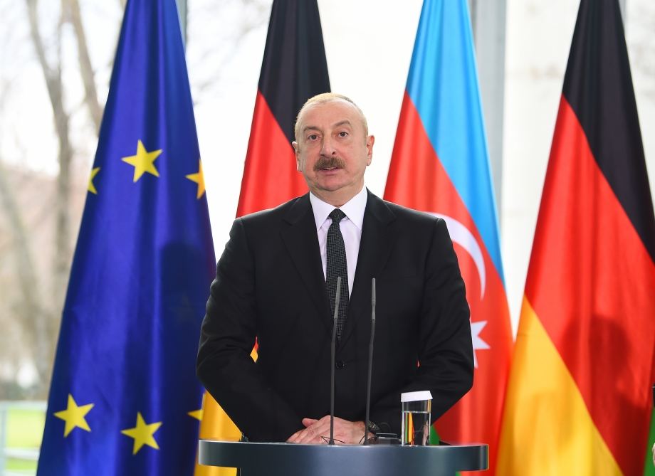 Президент Ильхам Алиев: Связи между Германией и Азербайджаном находятся на очень высоком уровне