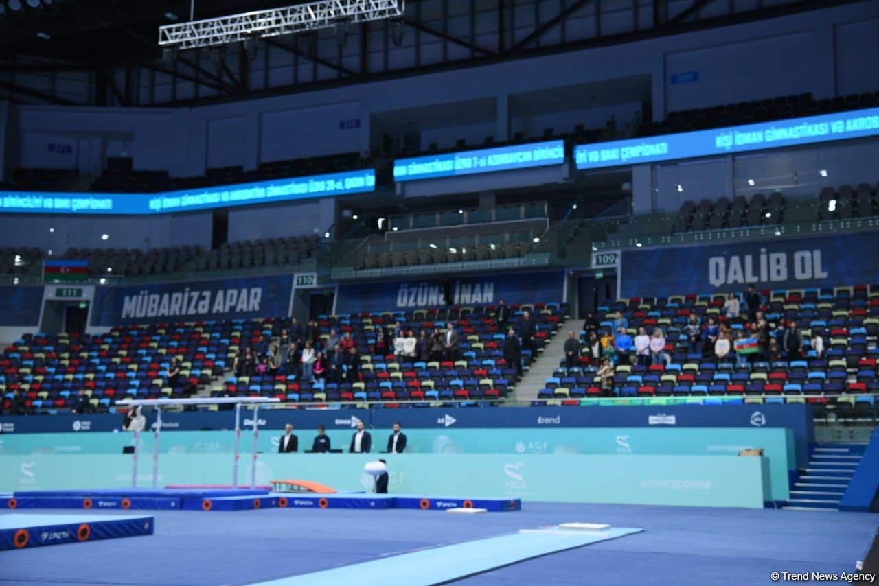 Azerbaijan, Baku Championships in Artistic, Acrobatic Gymnastics kick off (PHOTO)