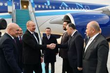 Президент Азербайджана Ильхам Алиев прибыл с визитом в Турцию (ФОТО)