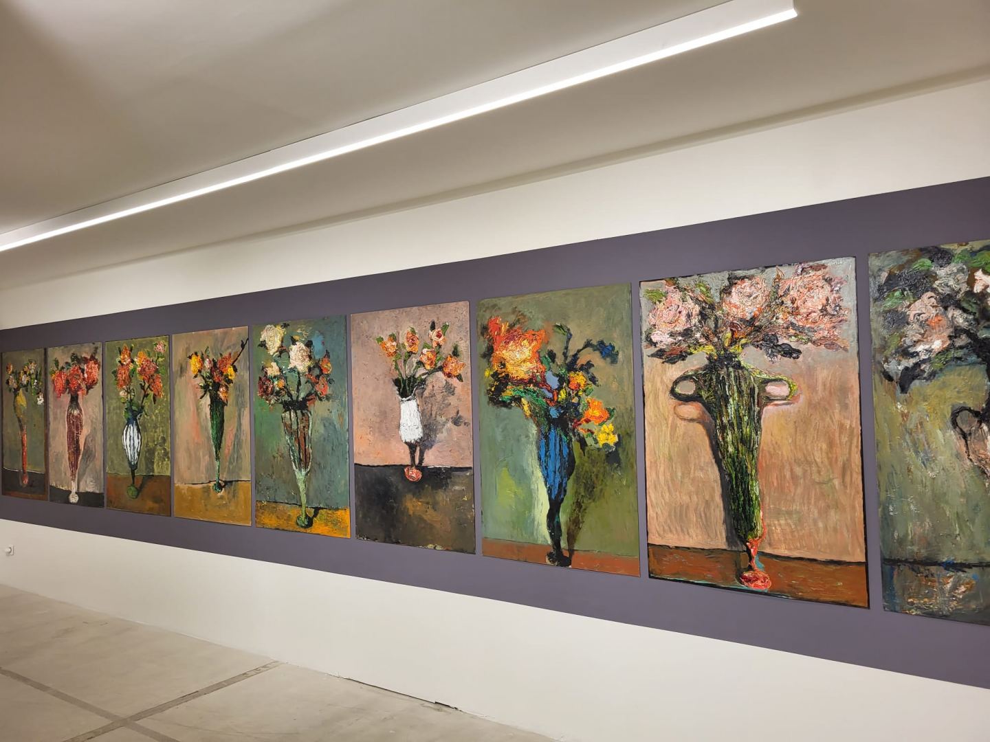 В Париже открылась выставка "Maler" азербайджанского художника Нияза Наджафова  (ФОТО)