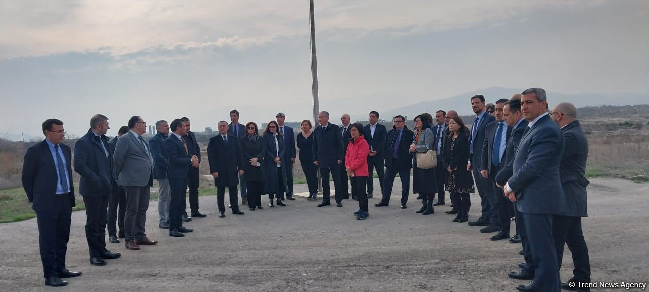 UN delegation gets acquainted with progress of restoration work in Azerbaijan's Aghdam (PHOTO)