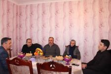 ADNSU-nun şəhid məzunlarının ailələri Novruz bayramı ərəfəsində ziyarət olunub (FOTO)