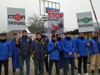 Протесты на Лачинской дороге продолжаются 98-й день (ФОТО)