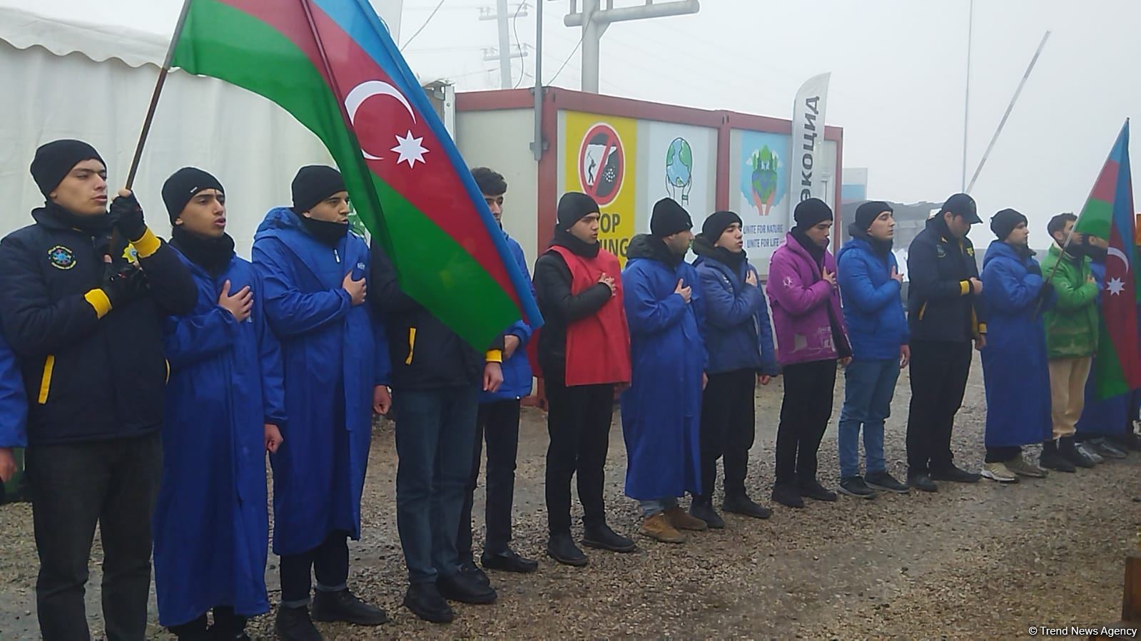 Laçın-Xankəndi yolunda etiraz aksiyası 99 gündür davam edir (FOTO)