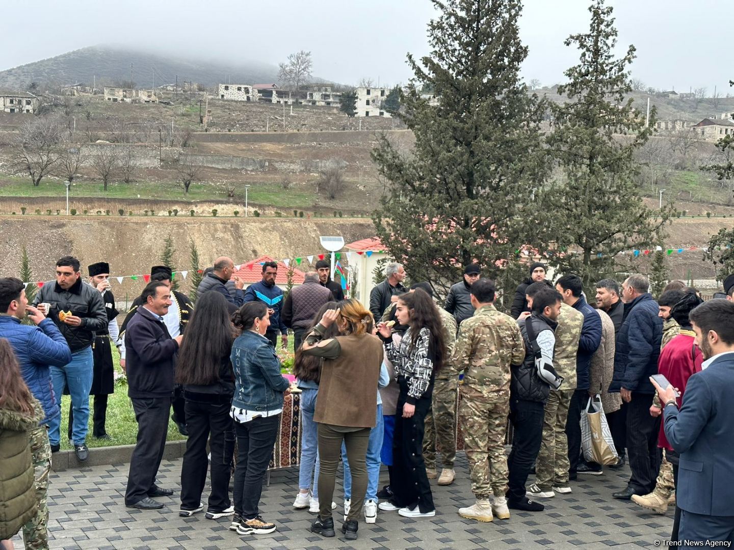 Tərtərin Talış kəndində 30 ildən sonra ilk dəfə bayram şənliyi keçirilir (FOTO)