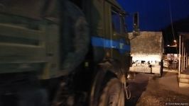 Several vehicles of Russian peacekeepers move freely along Azerbaijan's Lachin-Khankendi road (PHOTO)
