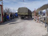 Another convoy of Russian peacekeepers moves freely along Azerbaijan's Lachin-Khankendi road (PHOTO)