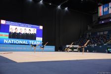 Bakıda bədii gimnastika üzrə 28-ci Azərbaycan çempionatının final gününə start verilib (FOTO)