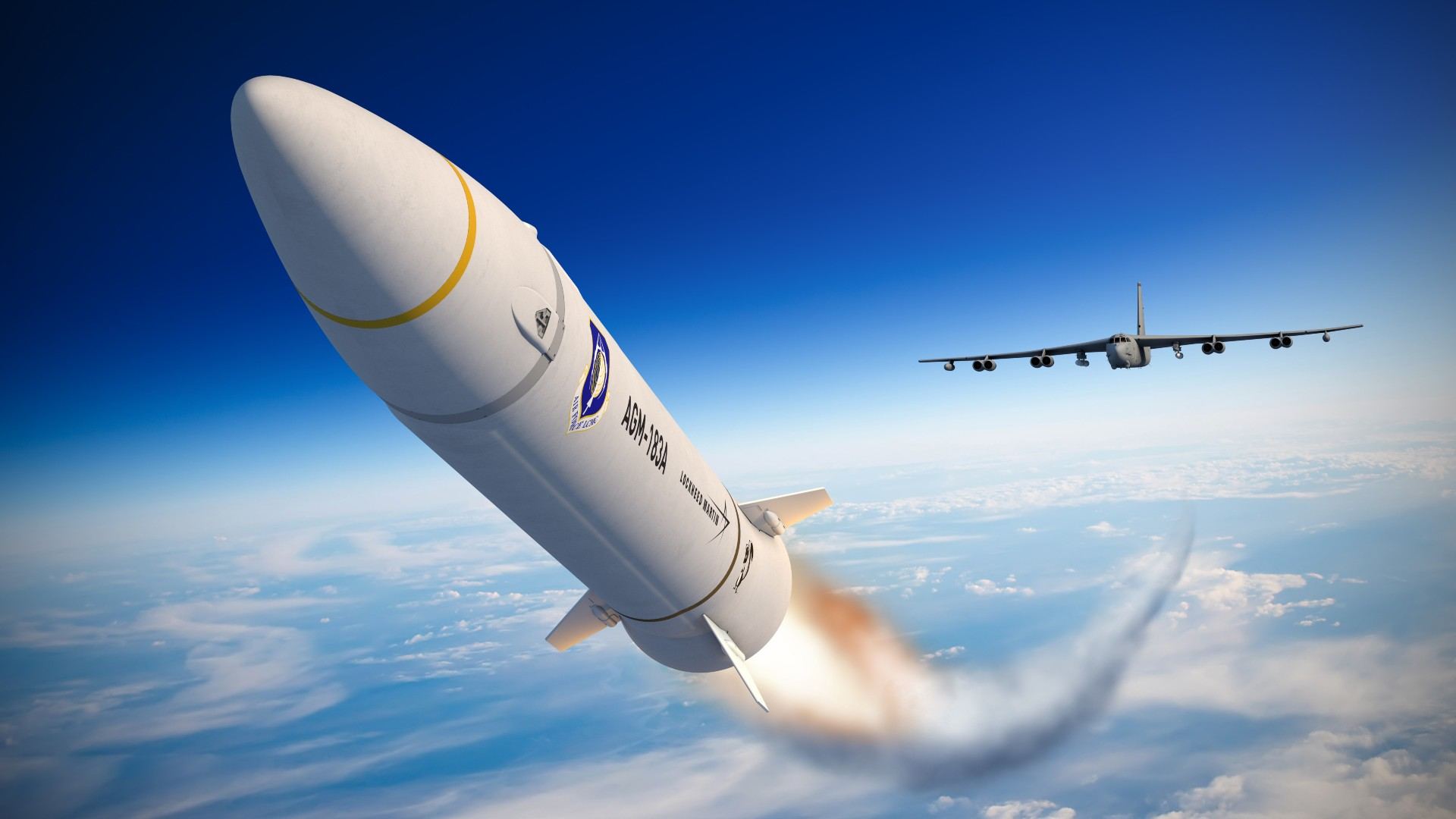 ВВС США протестировали модель гиперзвуковой ракеты AGM-183A