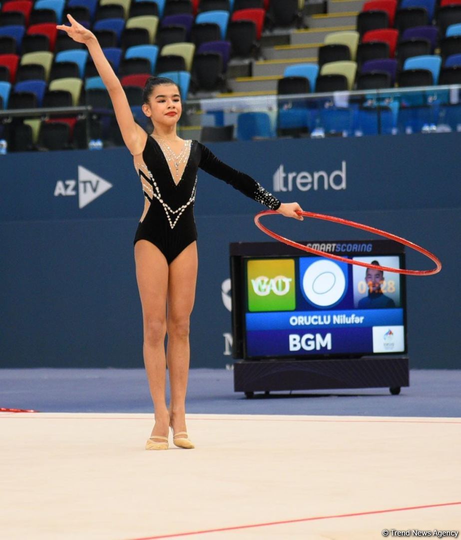 Bakıda bədii gimnastika üzrə 28-ci Azərbaycan çempionatının final gününə start verilib (FOTO)