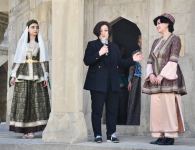 Во Дворце Ширваншахов представлено дефиле "Национальные мотивы в современной моде" (ФОТО)