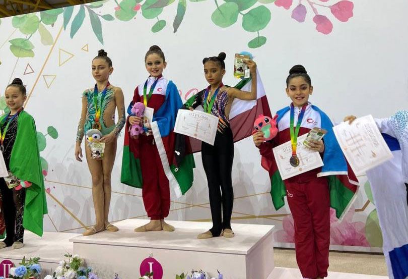 Azərbaycanlı gimnastlar beynəlxalq turnirdə 9 qızıl medal qazanıblar (FOTO)