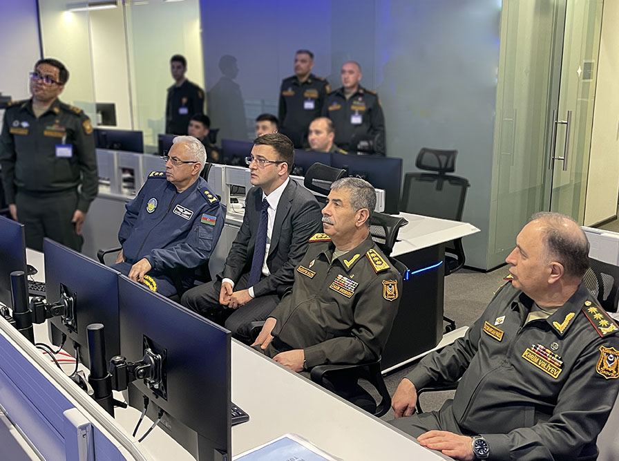В азербайджанской армии проводятся учения по кибербезопасности (ФОТО)