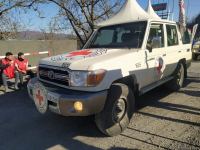 ICRC convoy moves freely along Azerbaijan's Lachin-Khankendi road (PHOTO)