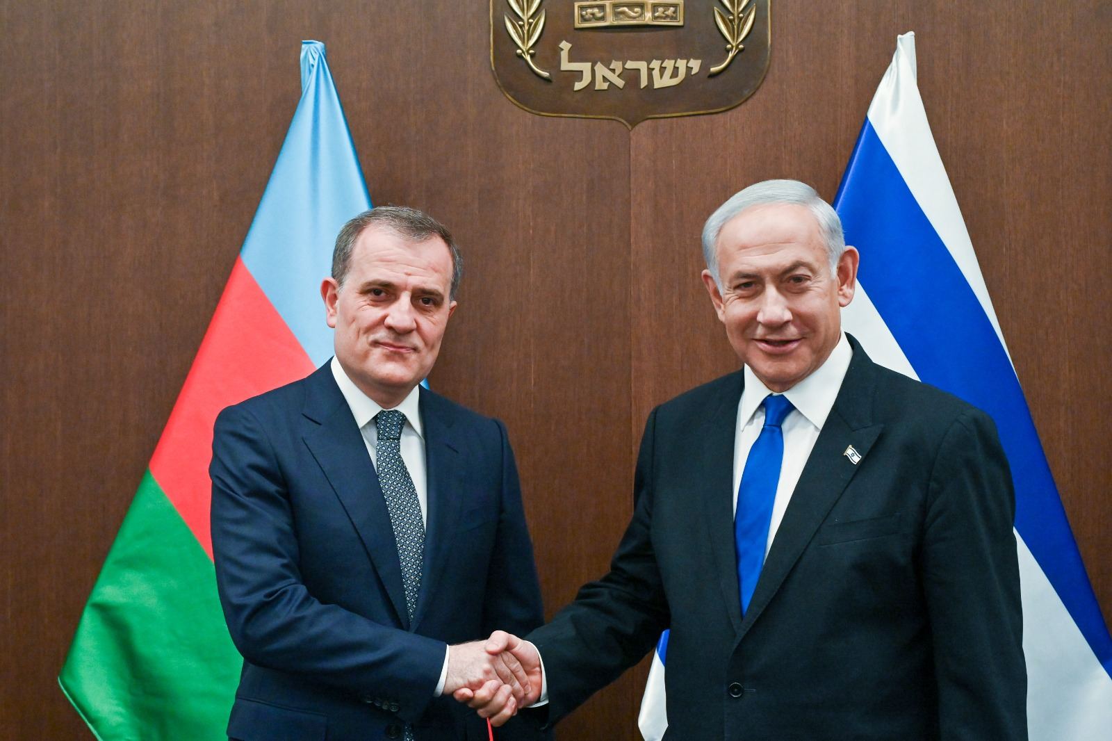 Netanyahu congratulates Azerbaijani FM on opening of embassy in Israel (PHOTO)