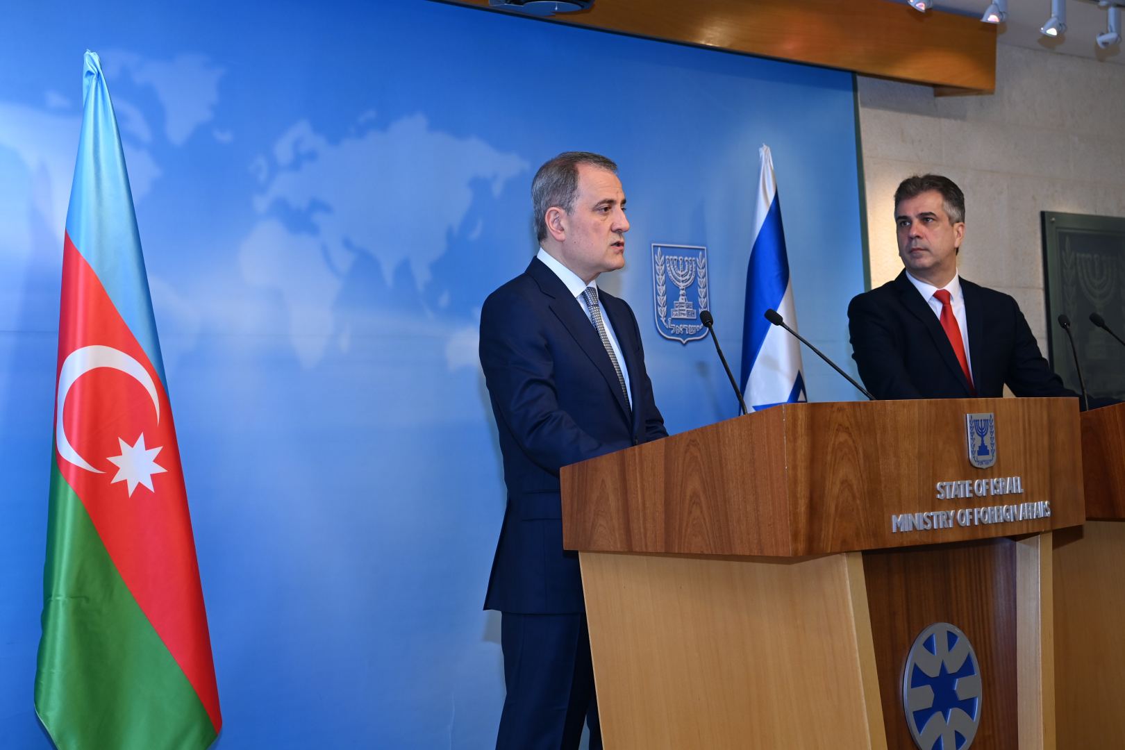 Meeting of FMs of Azerbaijan, Israel kicks off (PHOTO)