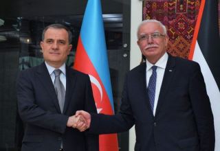 FMs of Azerbaijan, Palestine hold meeting