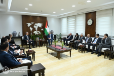 Azerbaijani FM meets with Prime Minister of Palestine (PHOTO)