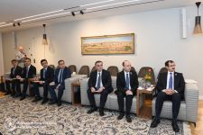 Джейхун Байрамов проинформировал Президента Израиля о ситуации в регионе в постконфликтный период (ФОТО)