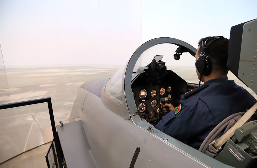 Авиационные средства ВВС Азербайджана выполняют учебно-тренировочные полеты (ФОТО/ВИДЕО)